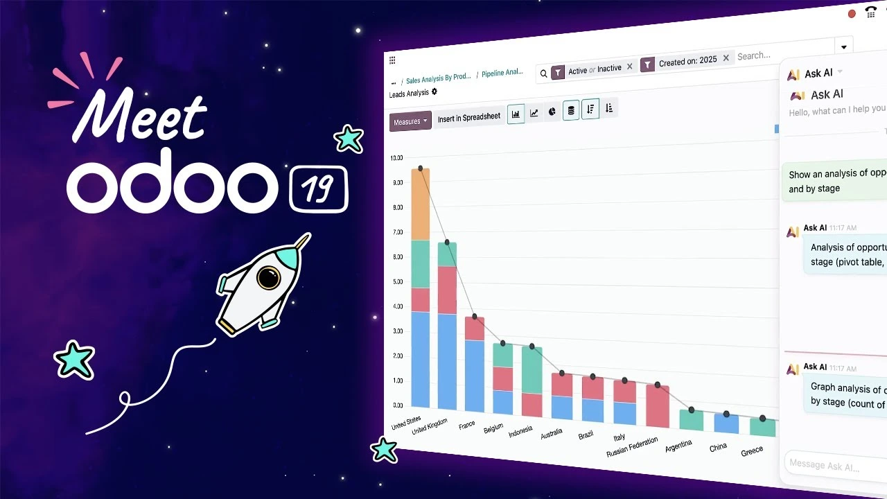 Nouveautés  Odoo 19