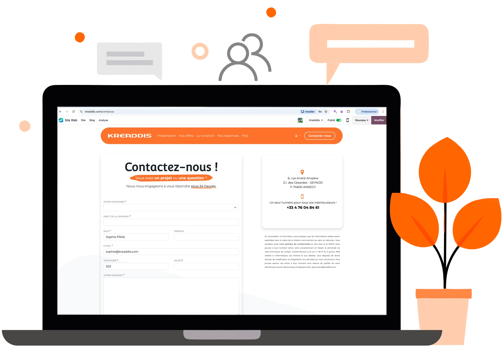 Connexion CRM &amp; Marketing Odoo