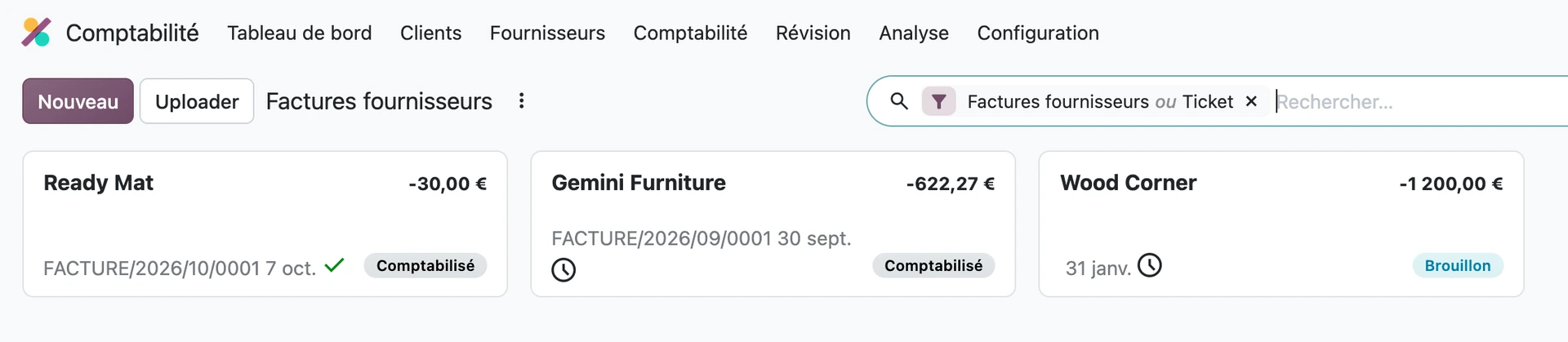 La vue Kanban des ordres de fabrication repensée dans Odoo 20